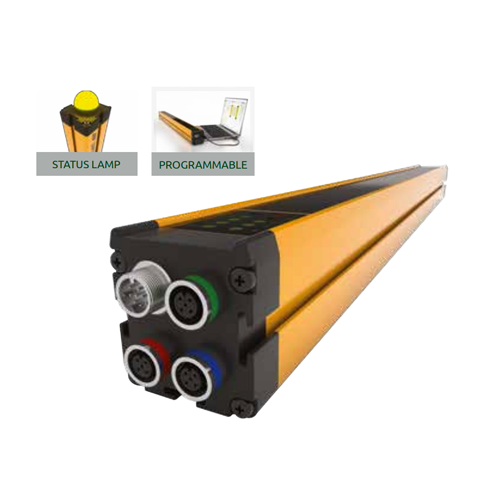 1390281 REER HAND, A/M RESET, MUTING, MUTING LAMP, PROGRAM, EDM, 30MM RES, CAT4, CONTROL H:300MM(SMPO 303)